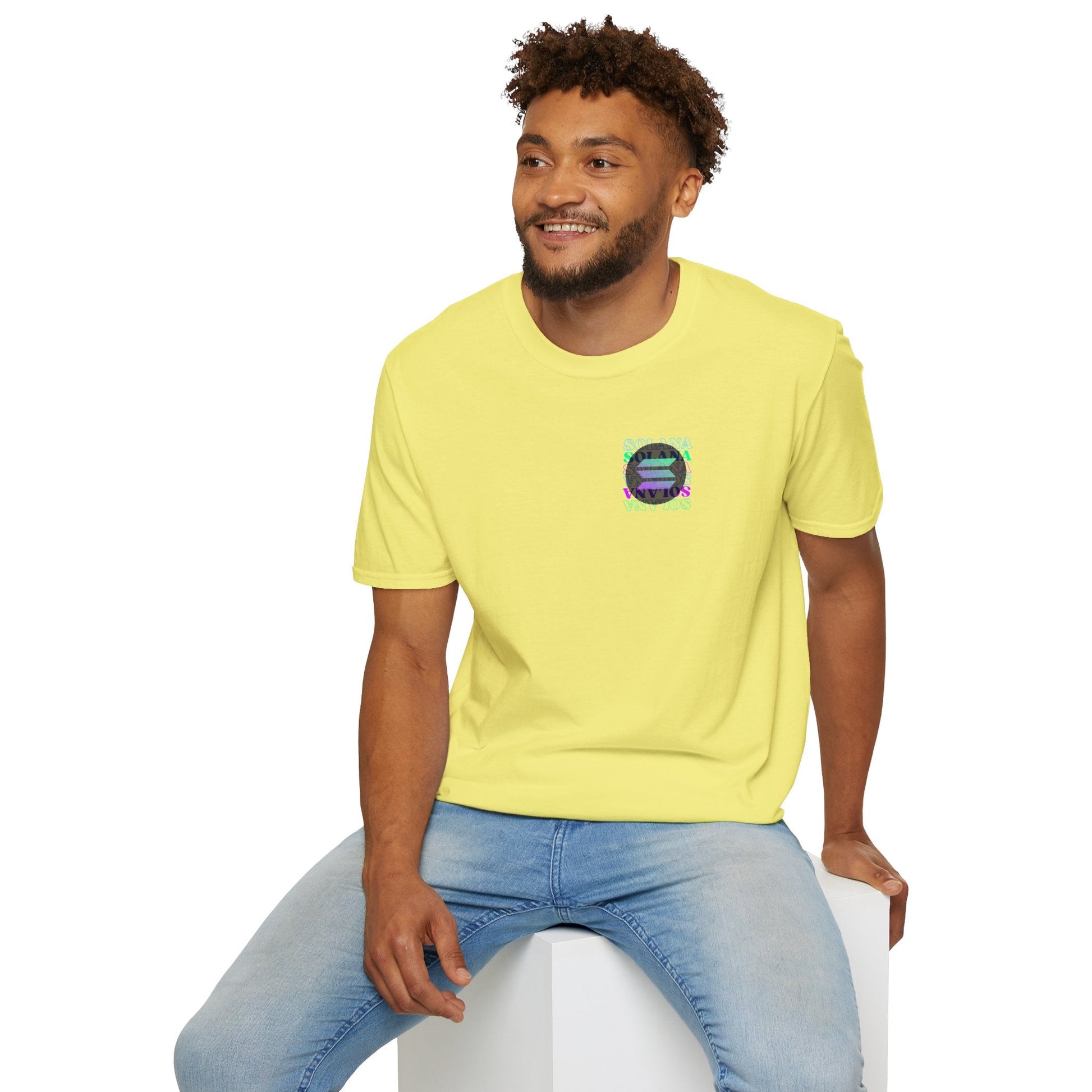 2 - sided Solana LTcolors Unisex T-Shirt by cypherpunkgear – cypherpunkgear.com | Cypherpunk Merch