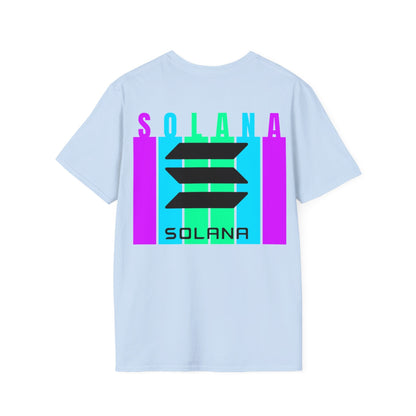 2 - sided Solana LTcolors Unisex T-Shirt by cypherpunkgear – cypherpunkgear.com | Cypherpunk Merch