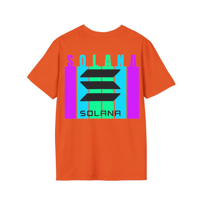 2 - sided Solana LTcolors Unisex T-Shirt by cypherpunkgear – cypherpunkgear.com | Cypherpunk Merch