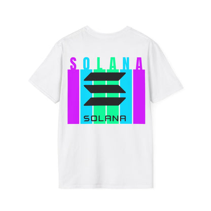 2 - sided Solana LTcolors Unisex T-Shirt by cypherpunkgear – cypherpunkgear.com | Cypherpunk Merch
