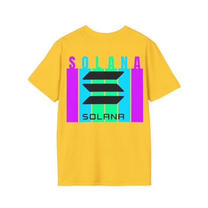 2 - sided Solana LTcolors Unisex T-Shirt by cypherpunkgear – cypherpunkgear.com | Cypherpunk Merch