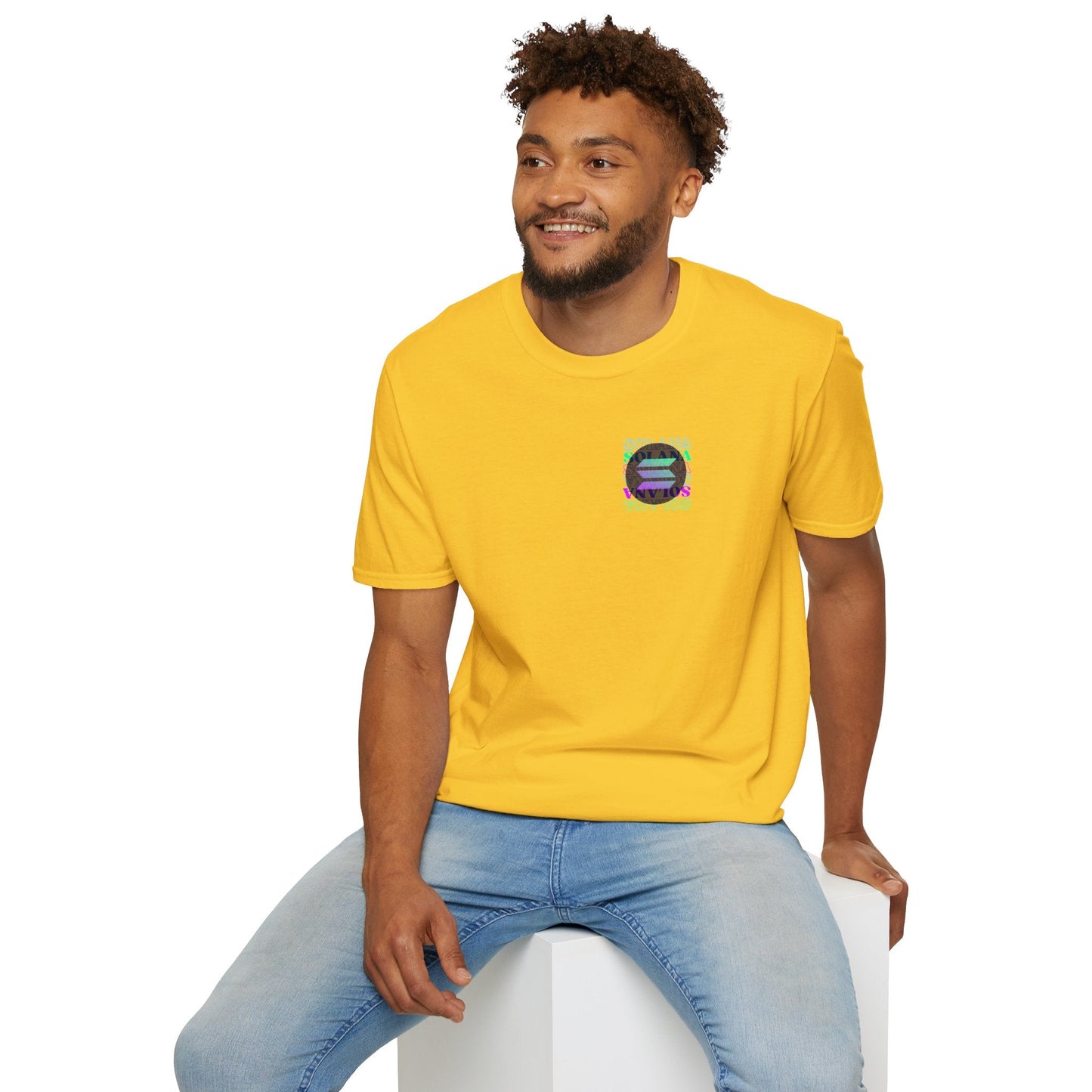 2 - sided Solana LTcolors Unisex T-Shirt by cypherpunkgear – cypherpunkgear.com | Cypherpunk Merch