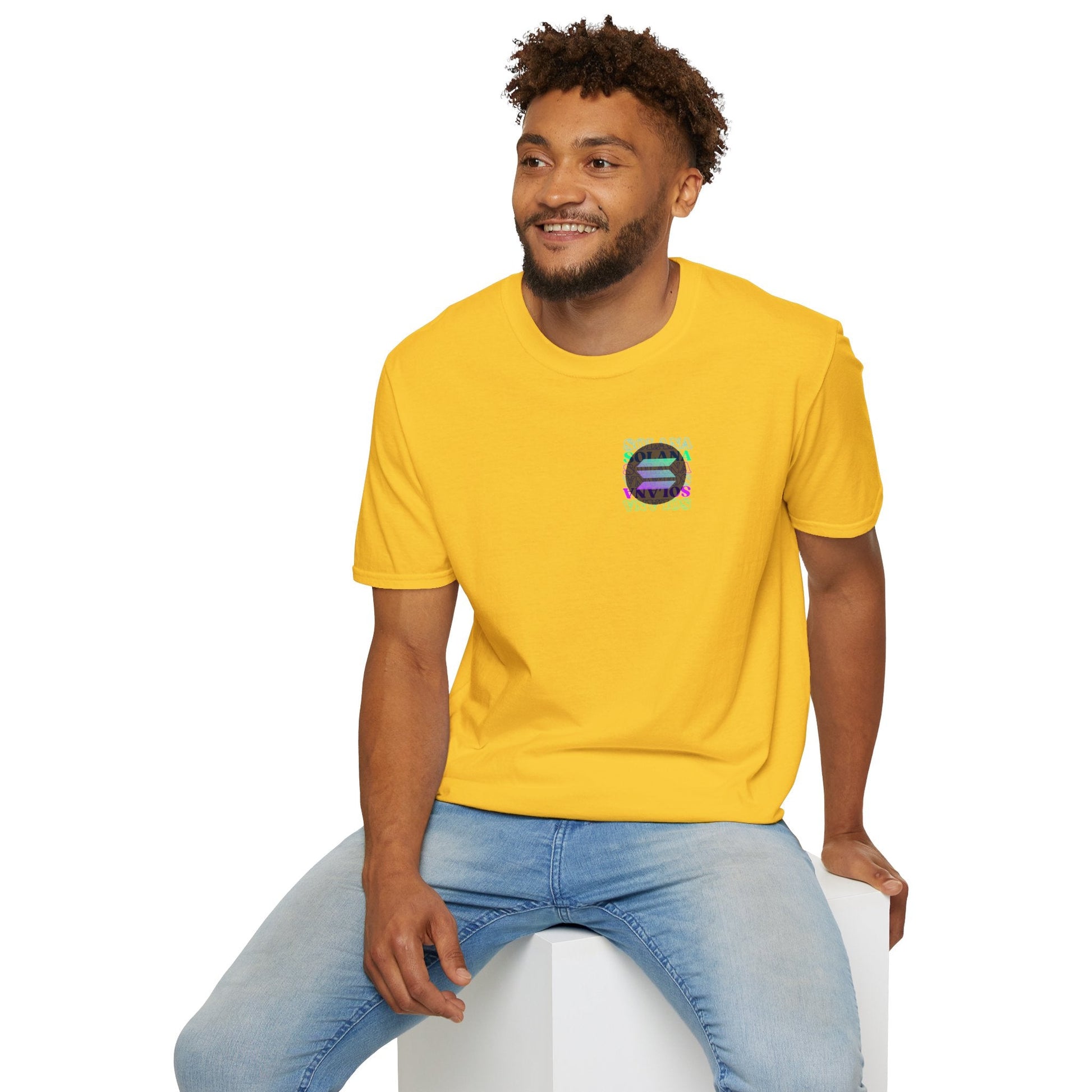 2 - sided Solana LTcolors Unisex T-Shirt by cypherpunkgear – cypherpunkgear.com | Cypherpunk Merch