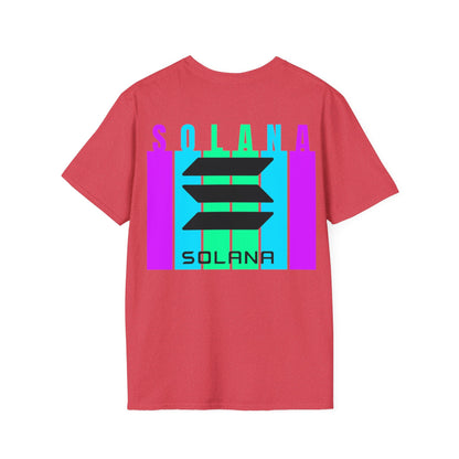 2 - sided Solana LTcolors Unisex T-Shirt by cypherpunkgear – cypherpunkgear.com | Cypherpunk Merch