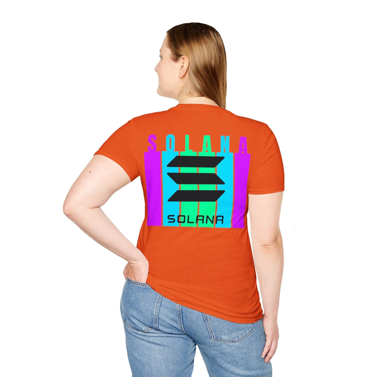 2 - sided Solana LTcolors Unisex T-Shirt by cypherpunkgear – cypherpunkgear.com | Cypherpunk Merch
