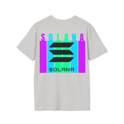 2 - sided Solana LTcolors Unisex T-Shirt by cypherpunkgear – cypherpunkgear.com | Cypherpunk Merch