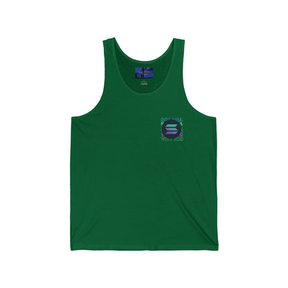 2 - sided Solana Unisex Jersey Tank Top by cypherpunkgear – cypherpunkgear.com | Cypherpunk Merch