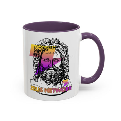 Zeus Network Accent Mug by cypherpunkgear.com