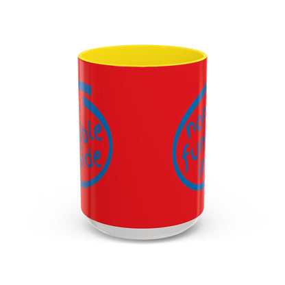 Non-Fungible Inside Red Accent Mug by cypherpunkgear.com