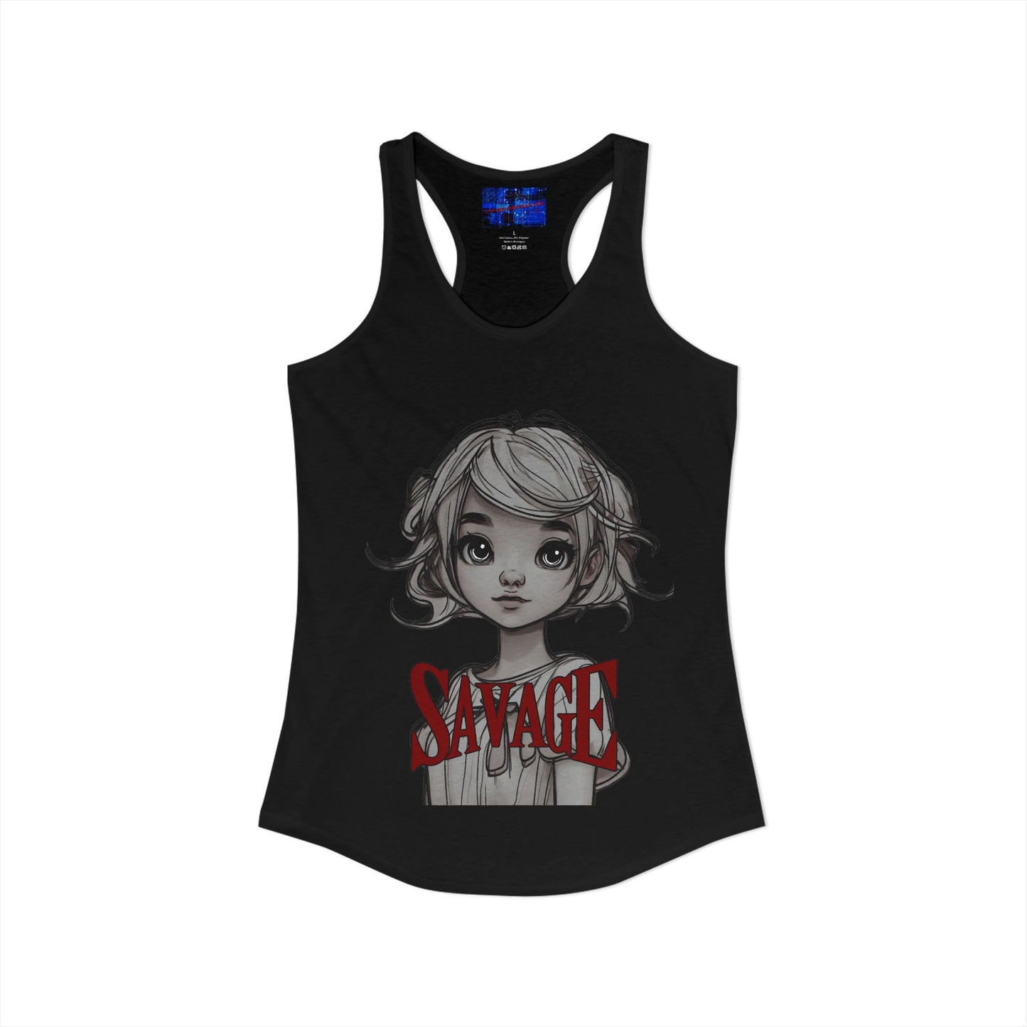 ¡Salvaje por cypherpunkgear! Camiseta sin mangas ideal con espalda cruzada para mujer
