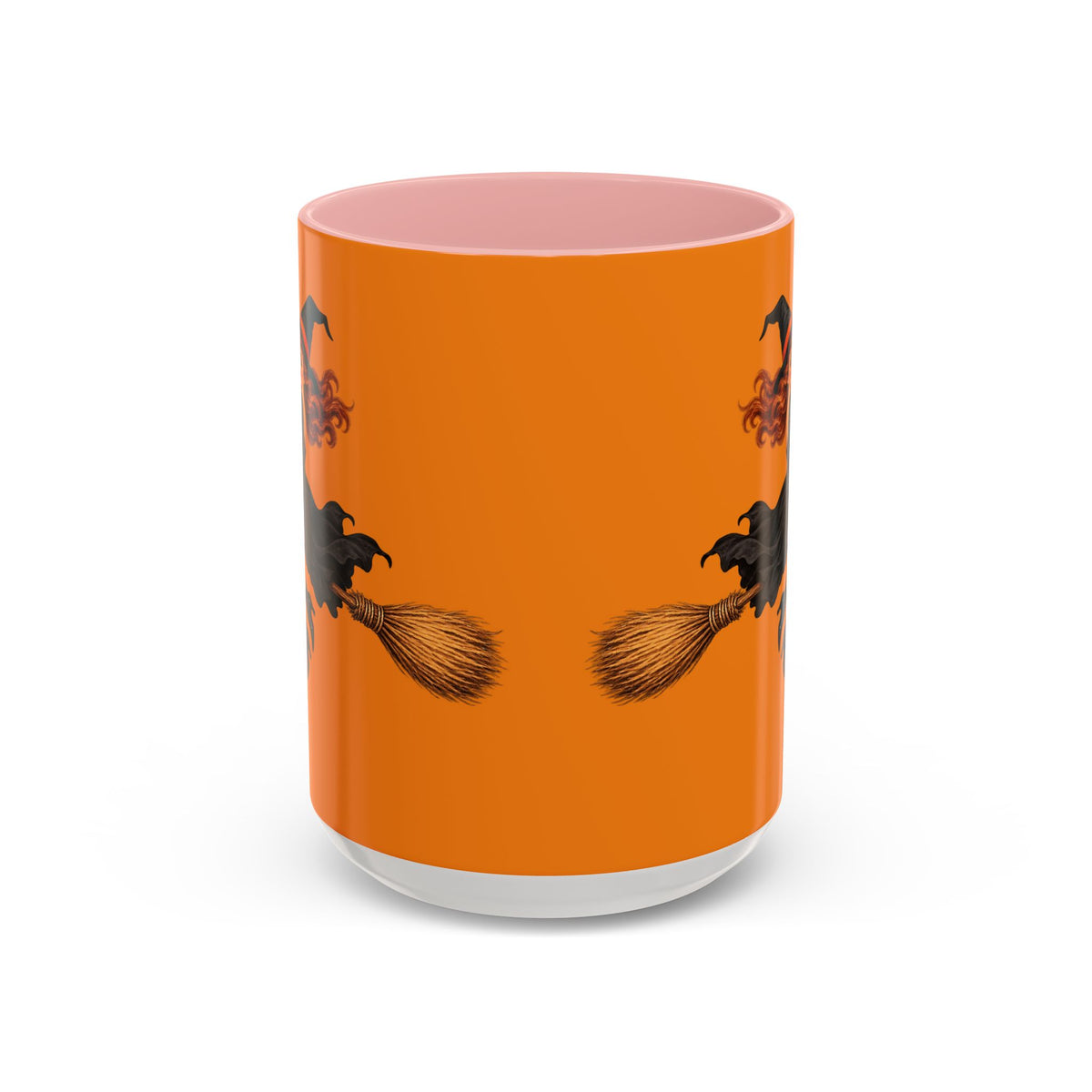 Hazel Hex Orange Accent Mug by CreepyCrafts.boo