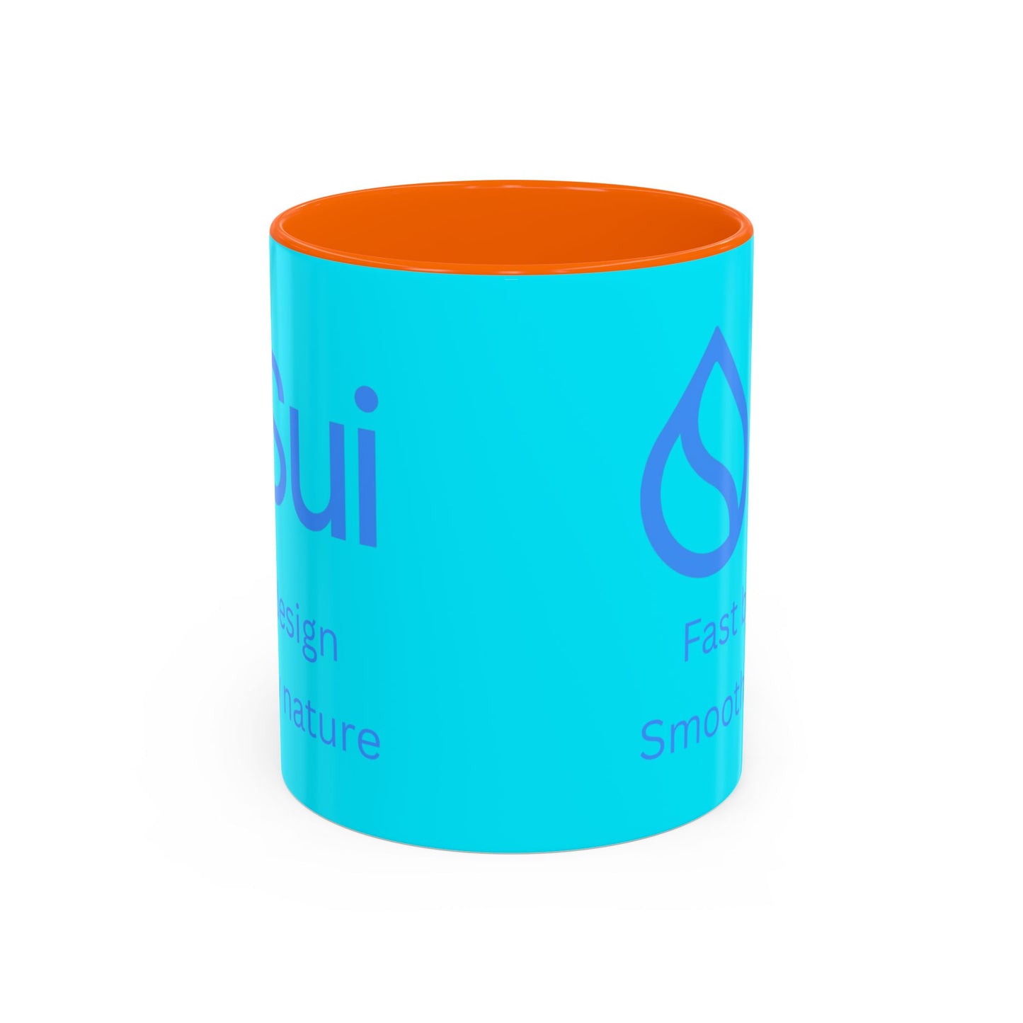 SUI Light Blue Accent Mug by cypherpunkgear.com