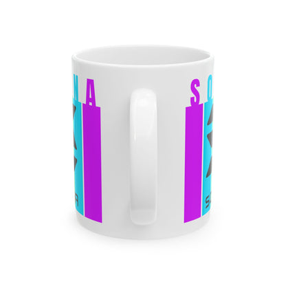 Solana (SOL) White Mug by cypherpunkgear