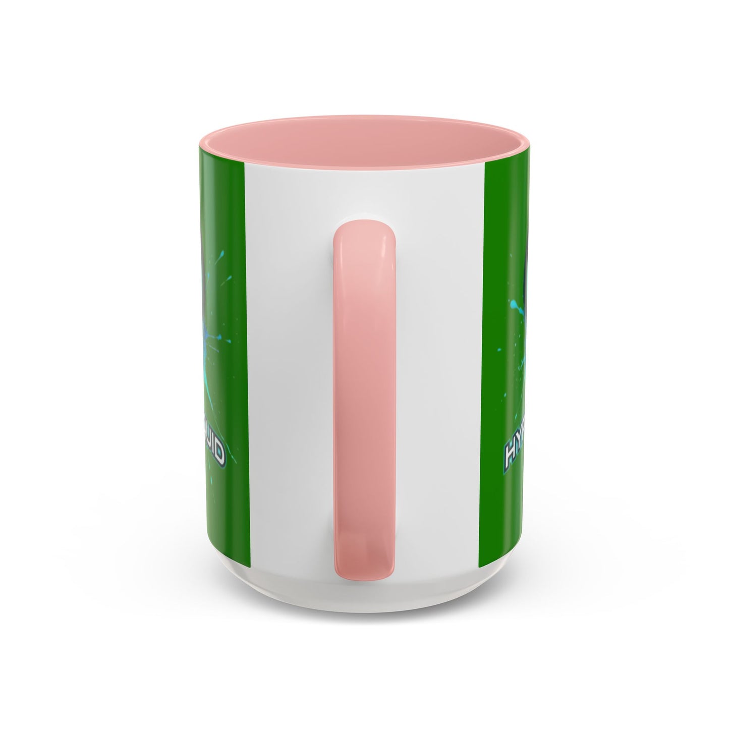 HYPE Drip Green Accent Mug by cypherpunkgear.com