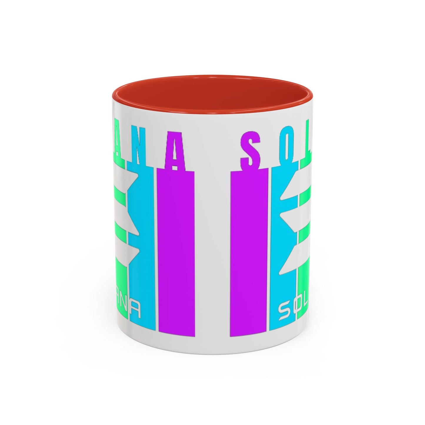 Solana (SOL) Freedom Accent Mug by cypherpunkgear.com