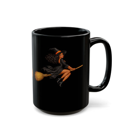 Velvet Vex Black Mug by CreepyCrafts.boo