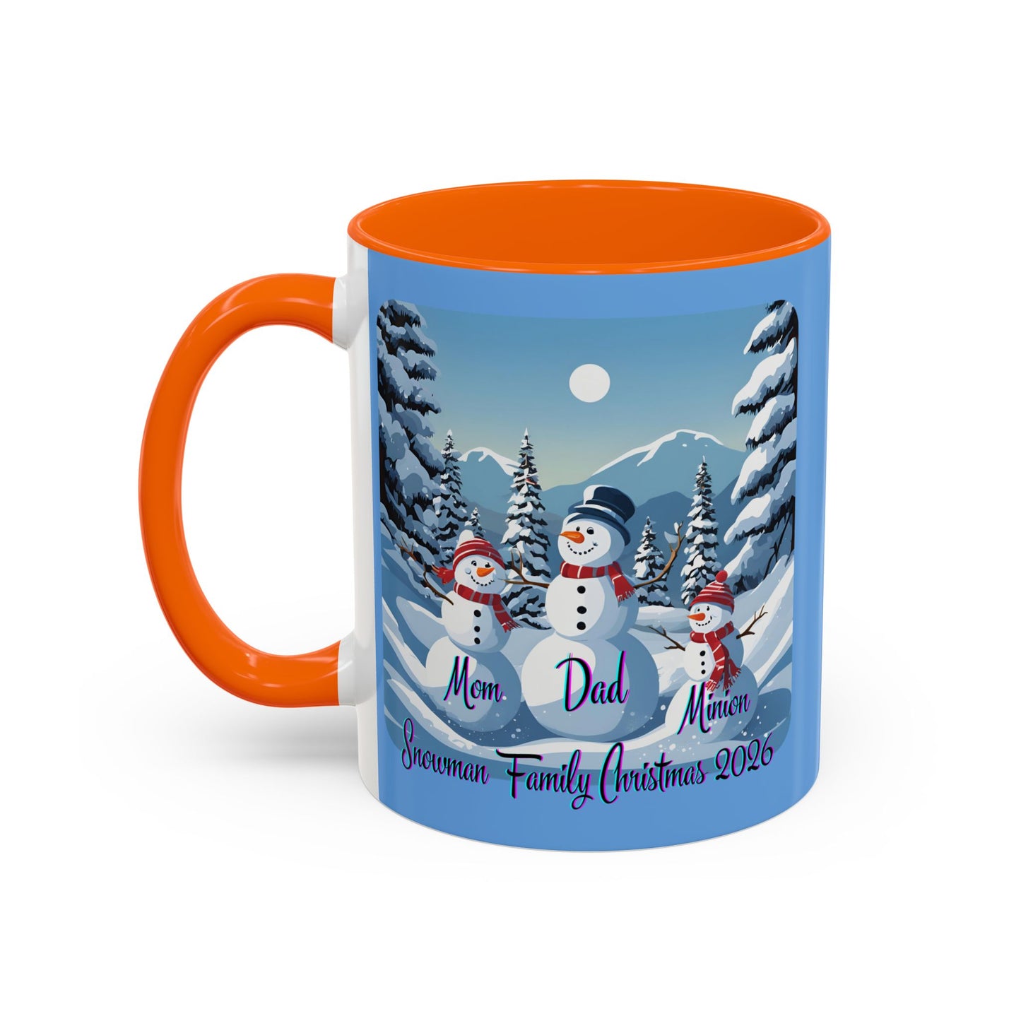 Snowman Family of 3 Accent Mug by cypherpunkgear.com