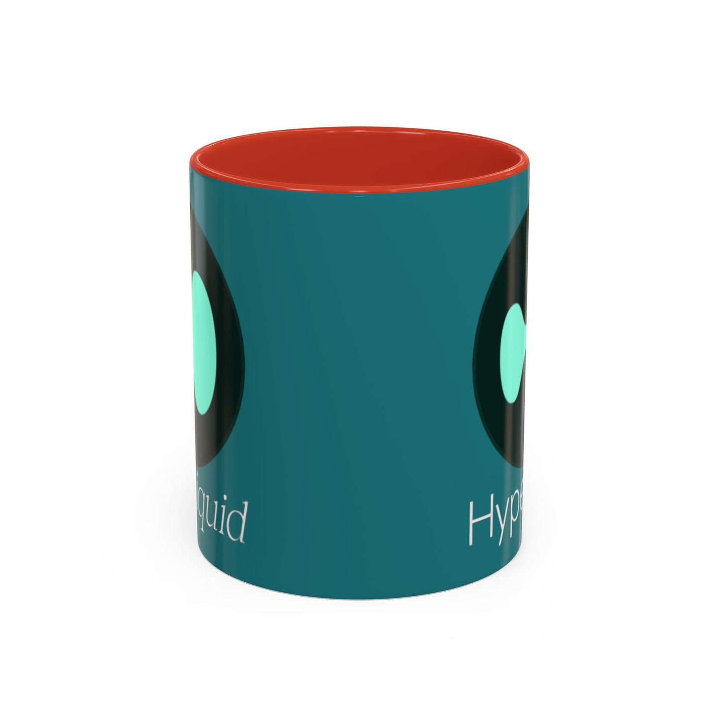 Hyperliquid White font Hyperliquid Accent Mug by cypherpunkgear.com