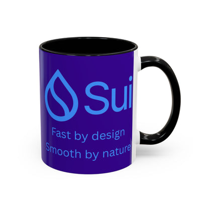 SUI Purple Accent Mug by cypherpunkgear.com