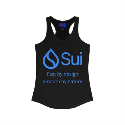 SUI Women's Racerback Tank Top by cypherpunkgear.com