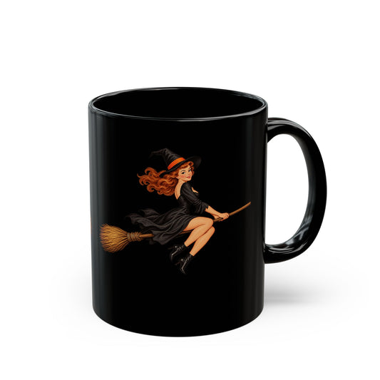 Hazel Hex Black Mug by CreepyCrafts.boo