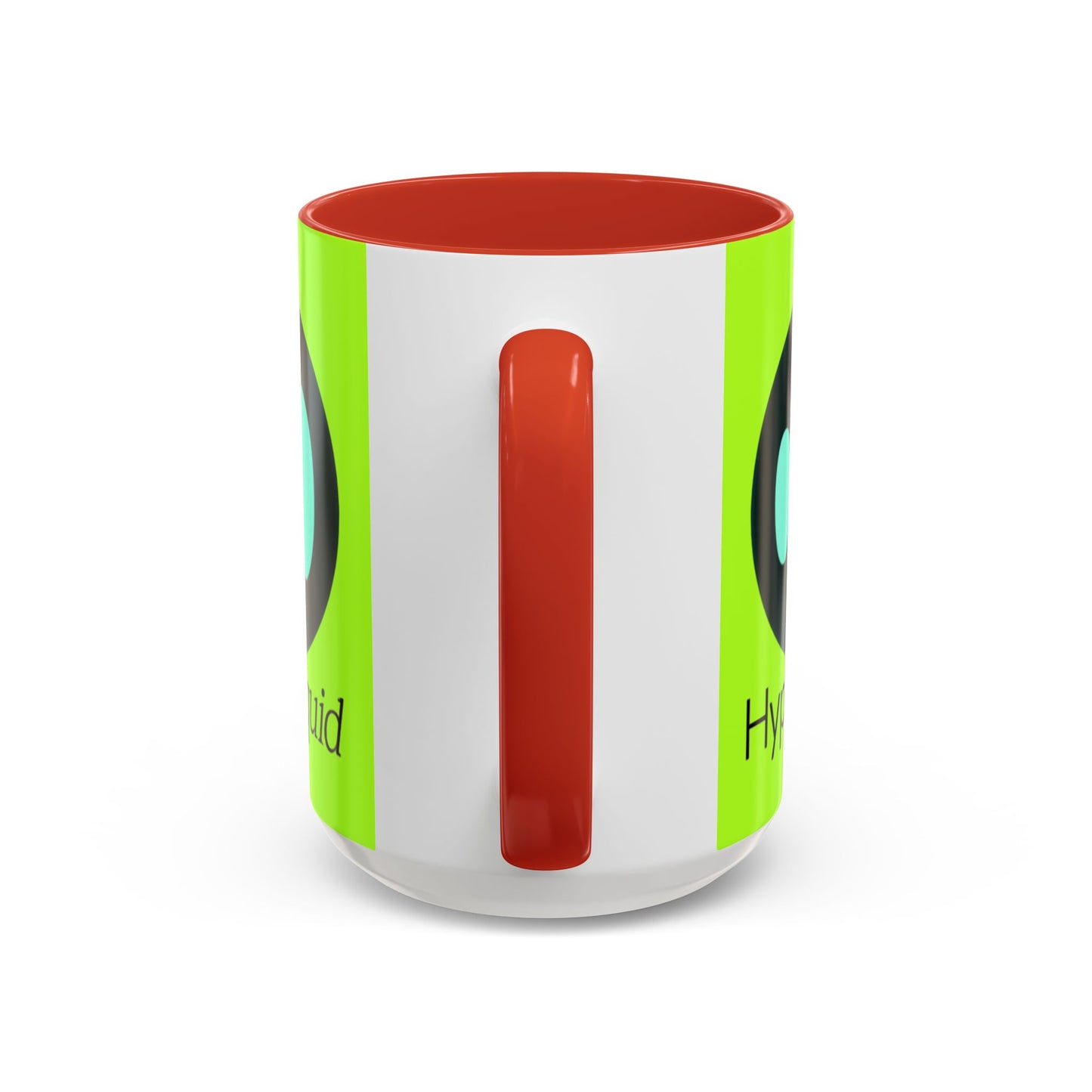 Hyperliquid Black font Green Accent Mug by cypherpunkgear.com