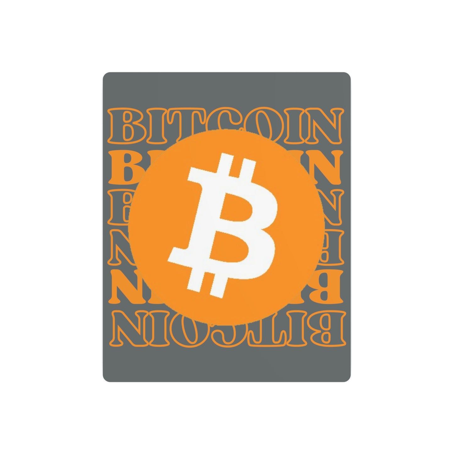 Bitcoin Bitcoin Bitcoin (BTC) Metal Art Sign by cypherpunkgear