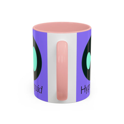 Hyperliquid Black font Light Purple Accent Mug by cypherpunkgear.com
