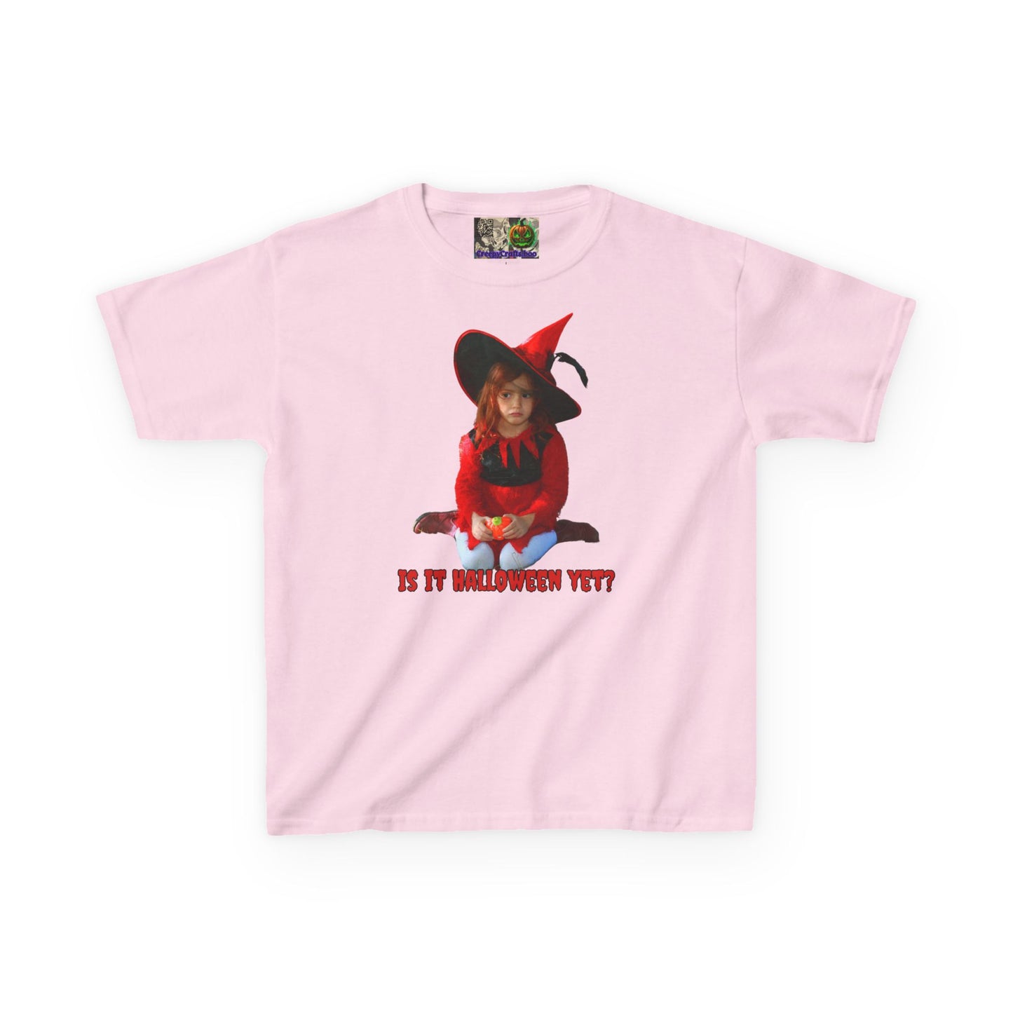 Is it Halloween yet? Kids Heavy Cotton™ Tee by CreepyCrafts.boo
