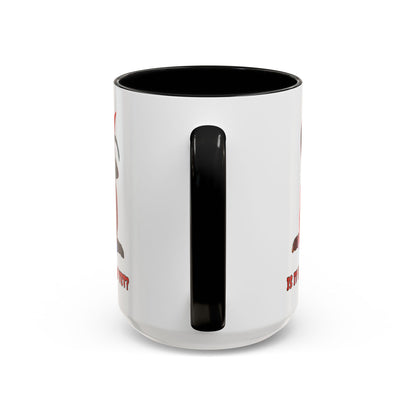 Is it Halloween yet? White Accent Mug by CreepyCrafts.boo