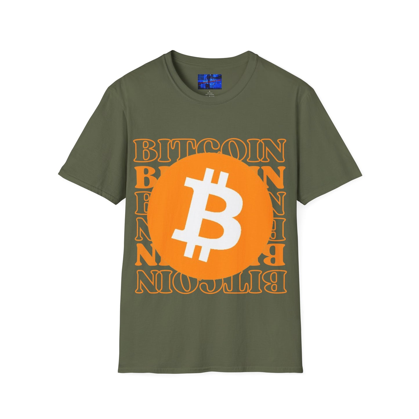 Bitcoin Bitcoin Bitcoin (BTC) Dark colors Unisex T-Shirt by cypherpunkgear.com