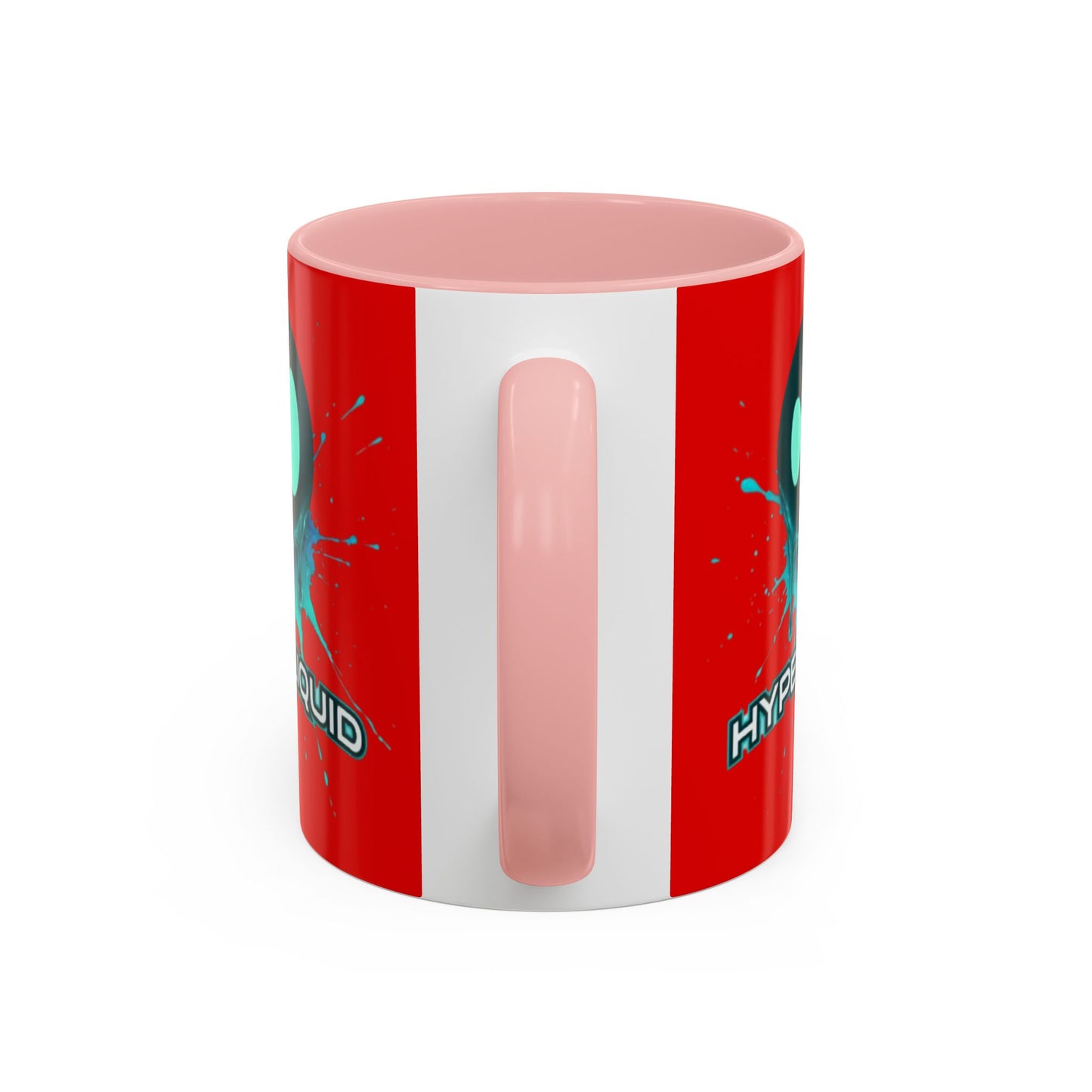 HYPE Drip Red Accent Mug by cypherpunkgear.com