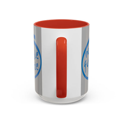 Non-Fungible Inside Grey Accent Mug by cypherpunkgear.com