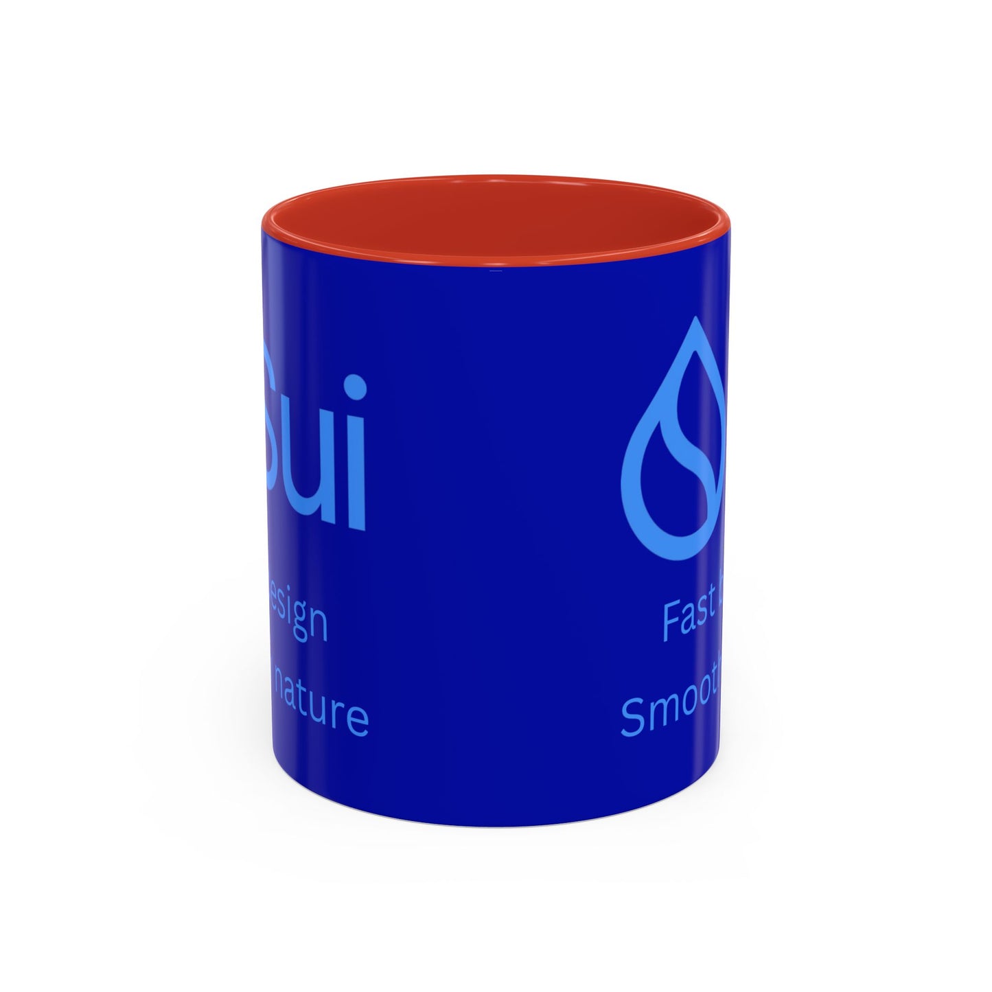 SUI Dark Blue Accent Mug by cypherpunkgear.com