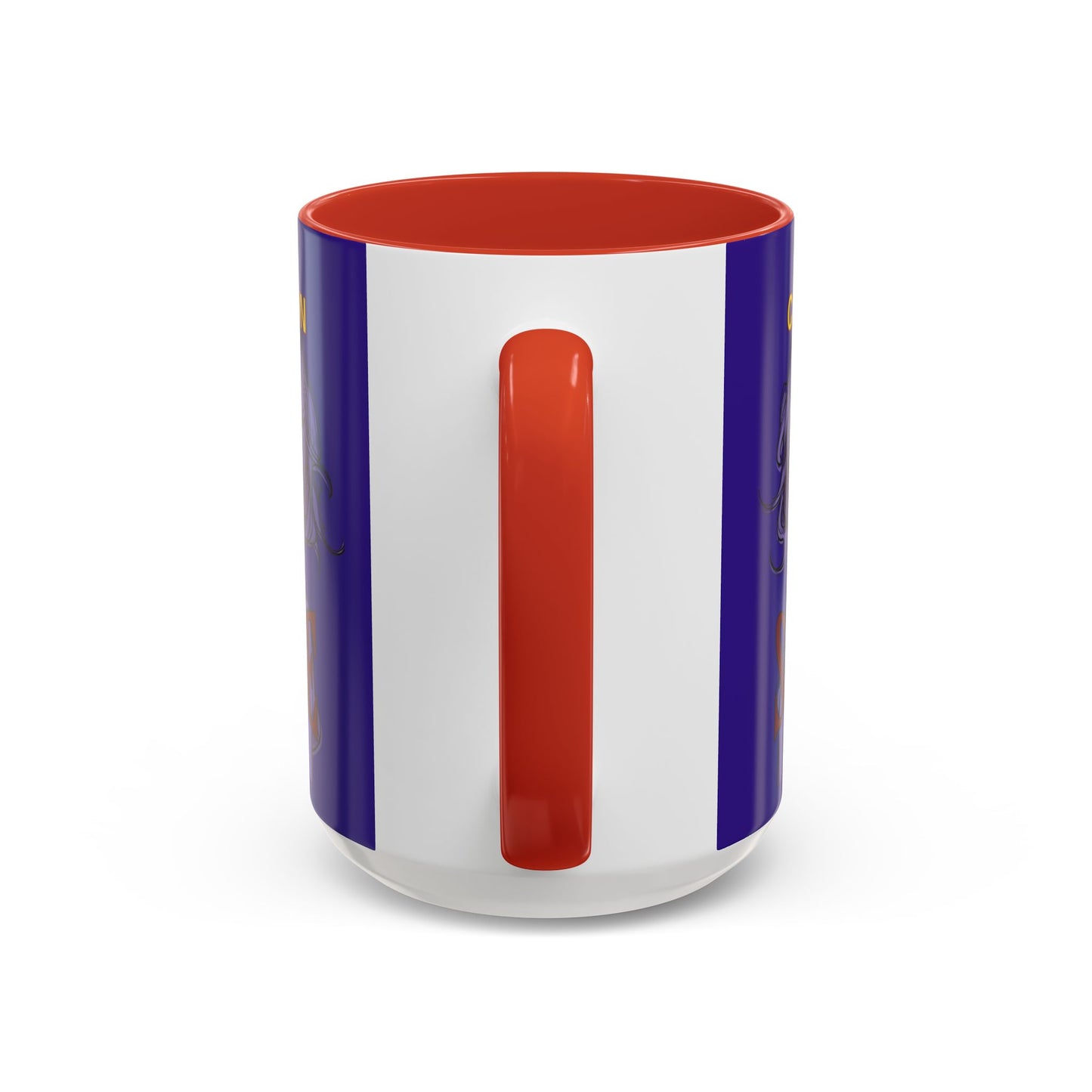 Caution, Savage Dark Purple Accent Mug by cypherpunkgear.com