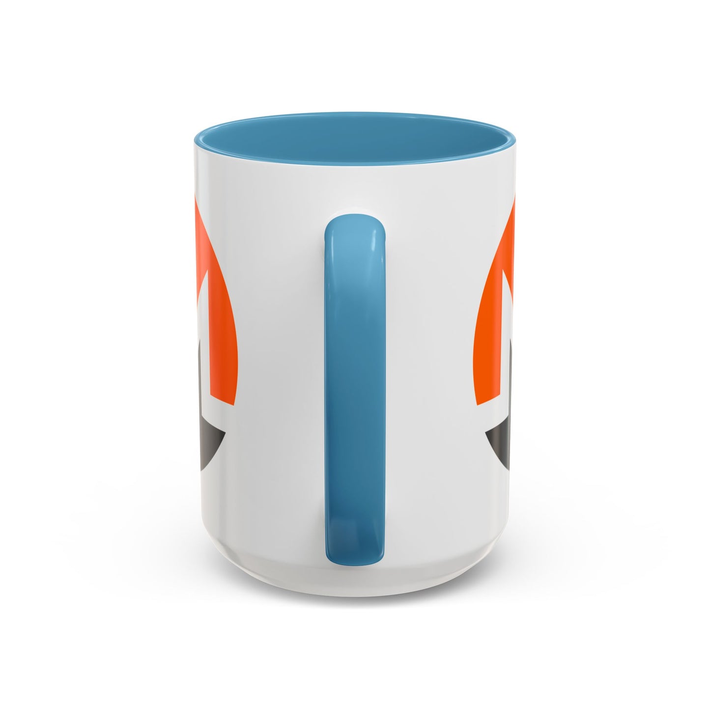 Monero (XMR) White Accent Mug by cypherpunkgear.com