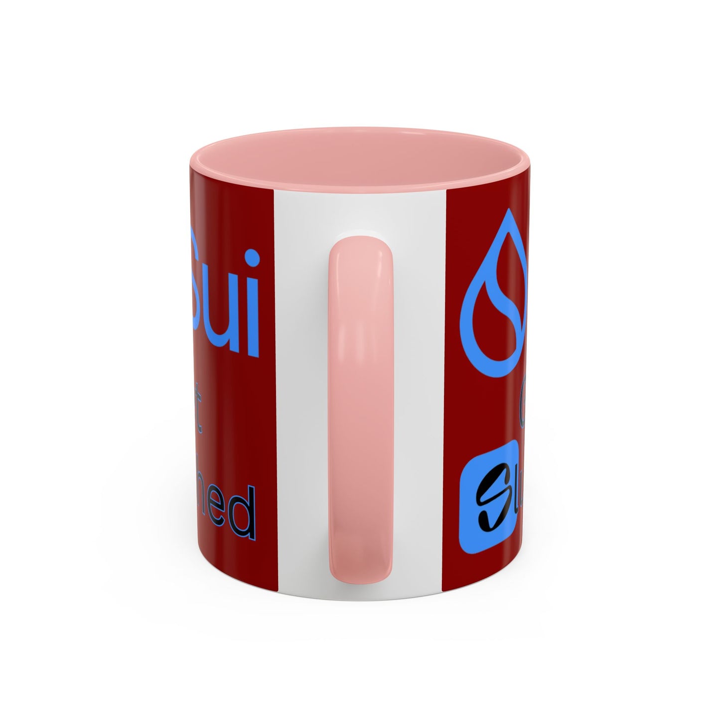 Sui: Get Slushed Red Accent Mug by cypherpunkgear.com