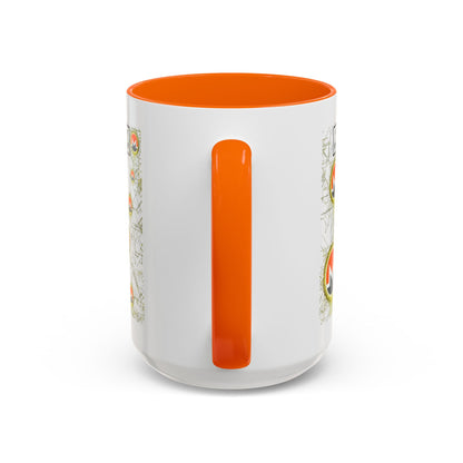 Monero (XMR) don't assume your freedoms are assured White Accent Mug by cypherpunkgear.com