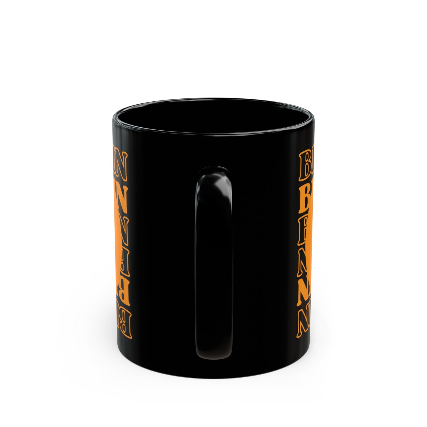 Bitcoin (BTC) Black Mug by cypherpunkgear