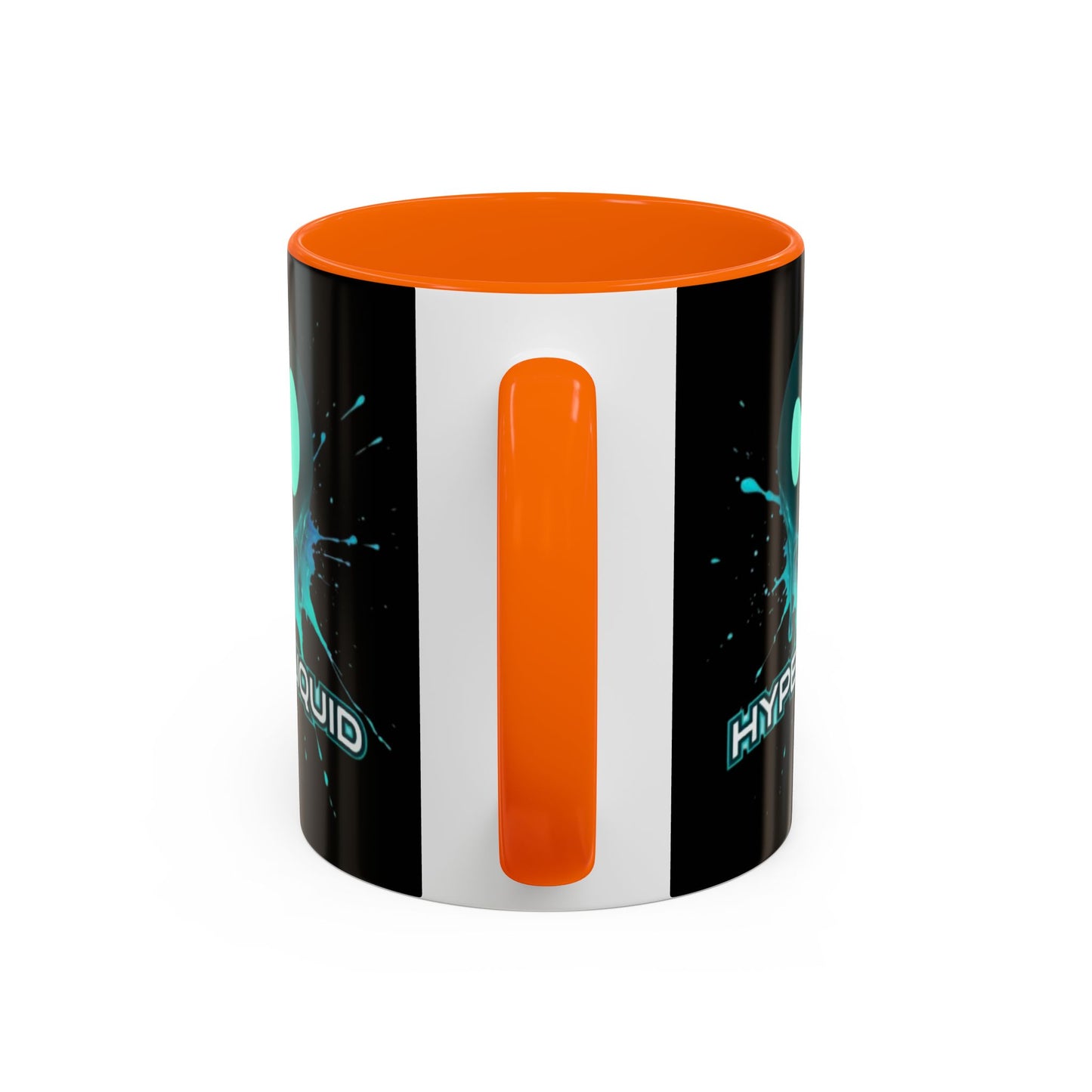 HYPE Drip Black Accent Mug by cypherpunkgear.com