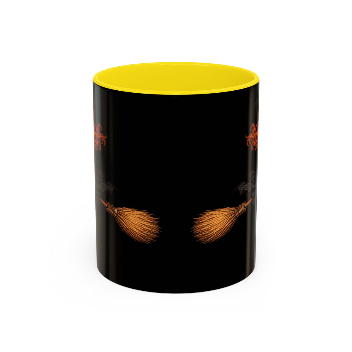 Hazel Hex Black Accent Mug by CreepyCrafts.boo