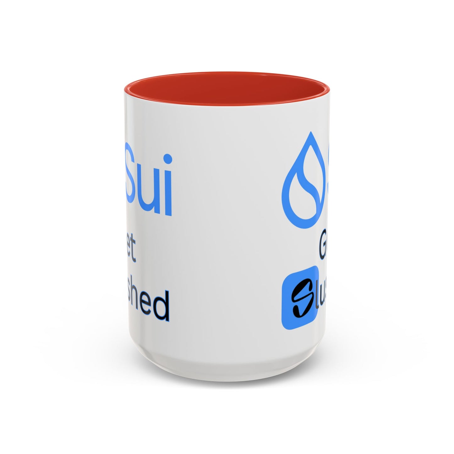 Sui: Get Slushed White Accent Mug by cypherpunkgear.com