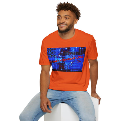 Cypherpunkgear.com logo Light colors Unisex T-Shirt by cypherpunkgear.com