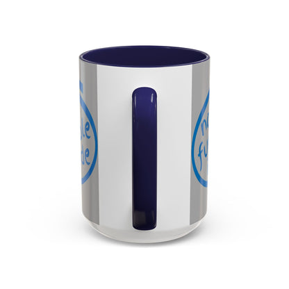 Non-Fungible Inside Grey Accent Mug by cypherpunkgear.com