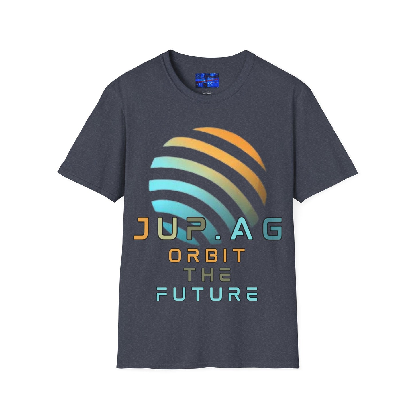 Jupiter (JUP) Orbit the Future Dark colors Unisex T-Shirt by cypherpunkgear.com