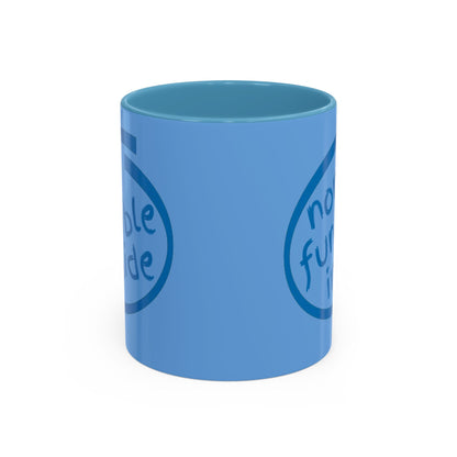 Non-Fungible Inside Light Blue Accent Mug by cypherpunkgear.com