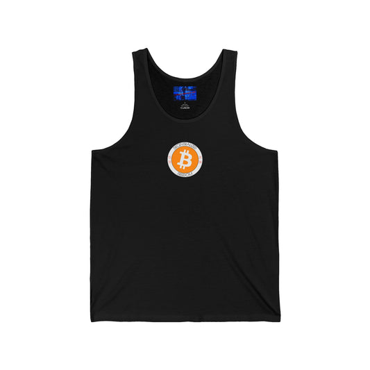 Bitcoin de 2 caras: ¡Libertad descentralizada de cypherpunkgear! Camiseta sin mangas unisex