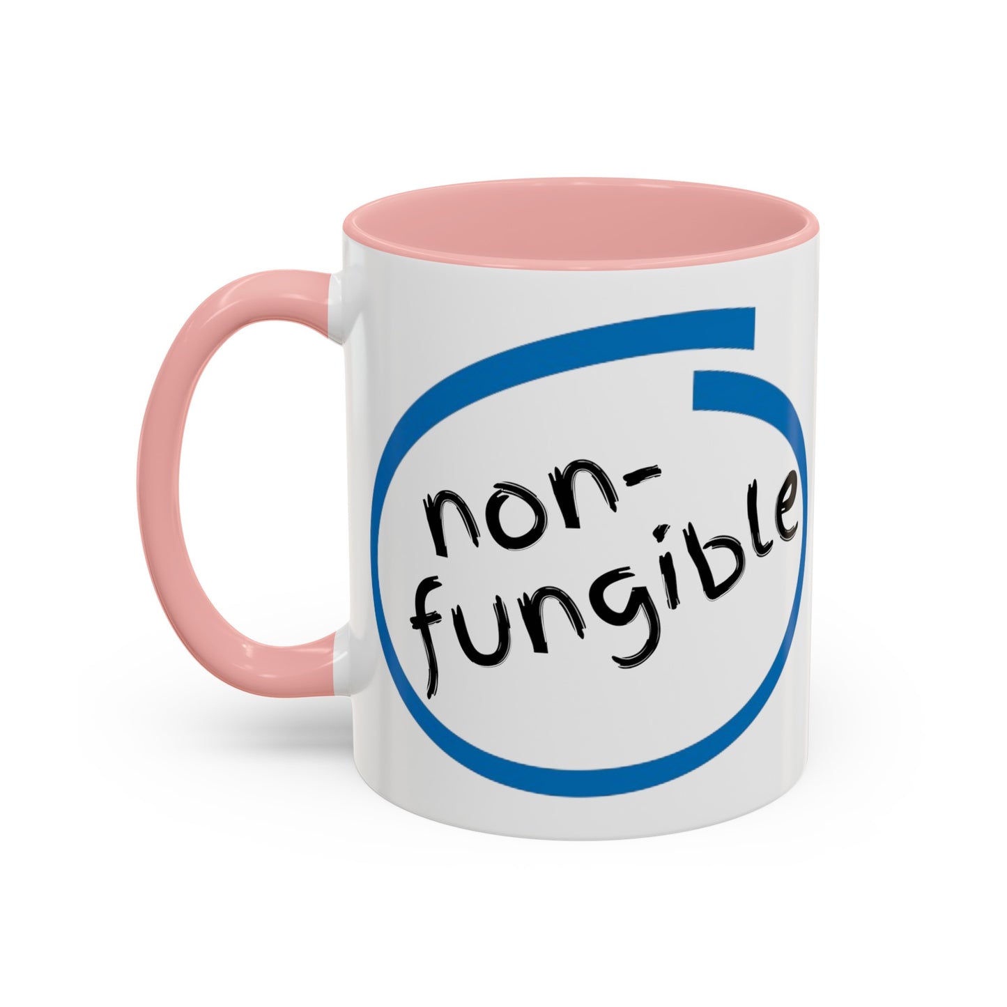 Nonfungible Accent Mug by cypherpunkgear