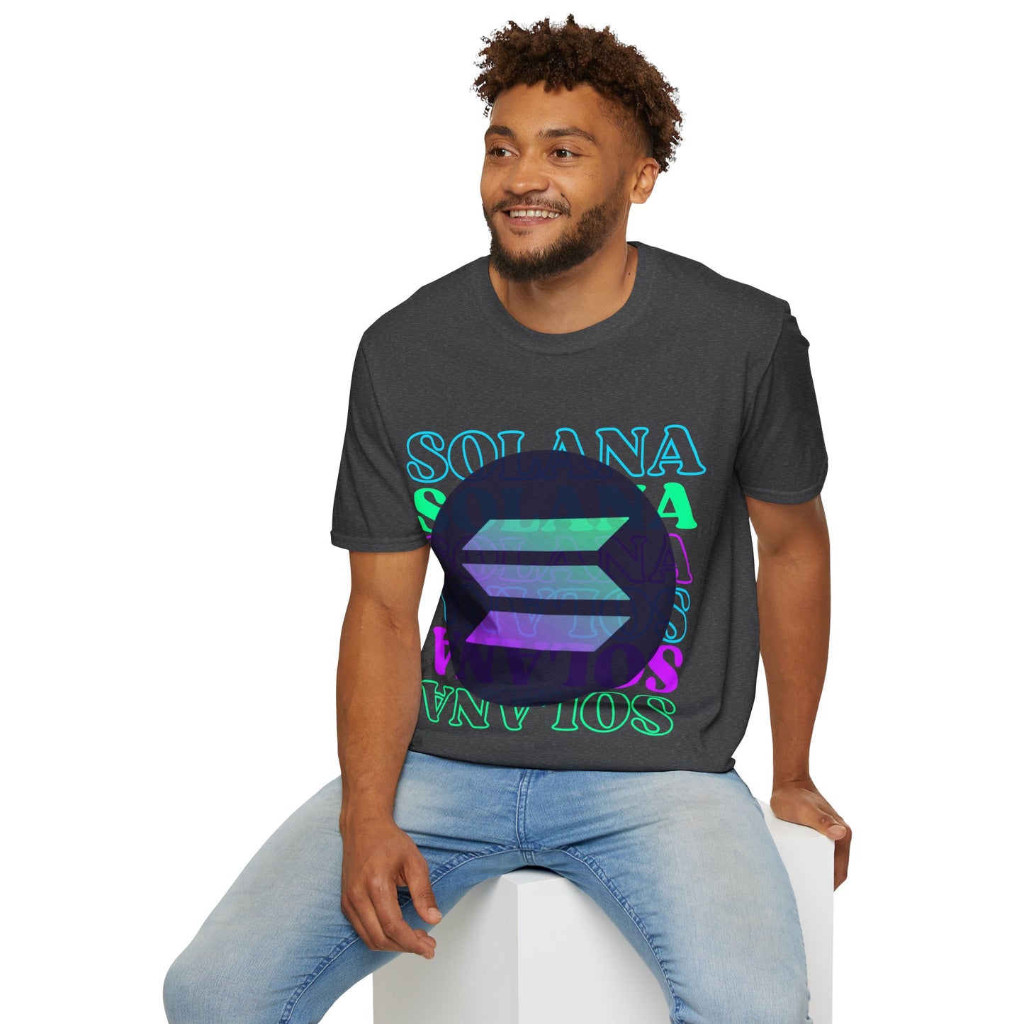 Solana, Solana, Solana (SOL) Dark colors Unisex T-Shirt by cypherpunkgear.com