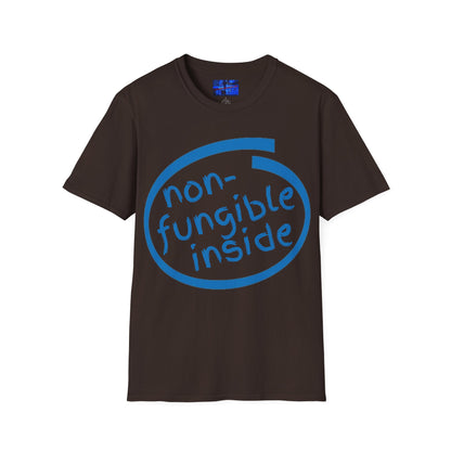 Non-Fungible Inside Dark colors Unisex T-Shirt by cypherpunkgear.com